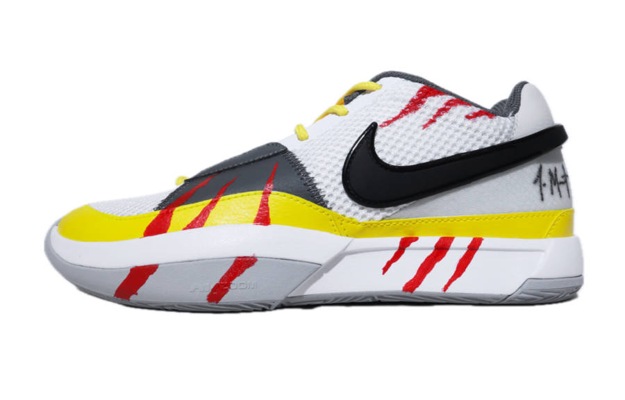 Nike Nike Basketball Shoes Unisex Low Top Yellow, White, Red, Black