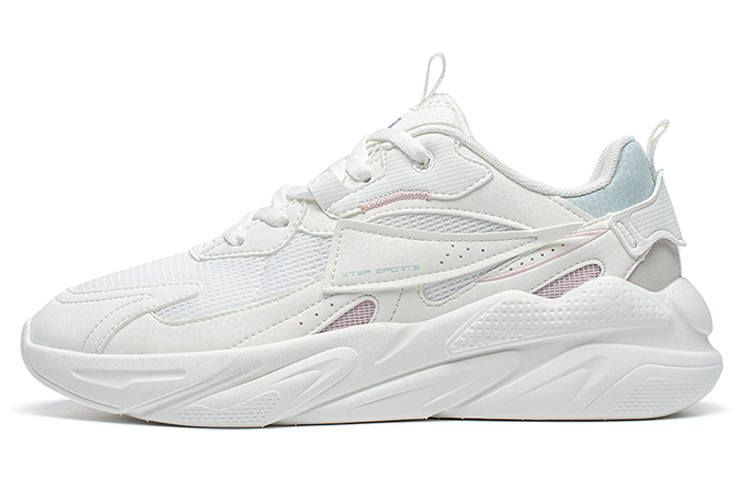 XTEP Xiaoyun Low top Chunky Sneakers Women's White Green