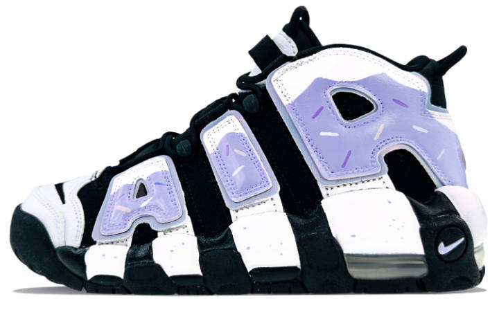 Nike Nike Air More Uptempo Mid top Vintage Basketball Shoes GS Macaron Purple