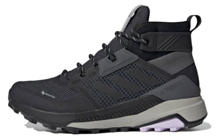 Adidas Adidas Terrex Trailmaker Mid Gtx Dark Gray Black Purple Women's