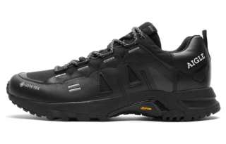 AIGLE Pariot Gore Te Slip Resistant Low top Mountaineering & Hiking Shoes Men's Black