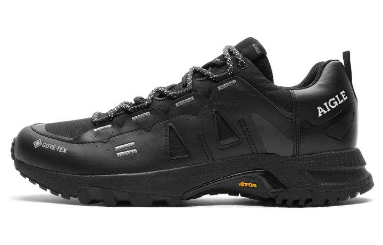 AIGLE Pariot Gore Te Slip Resistant Low top Mountaineering & Hiking Shoes Men's Black