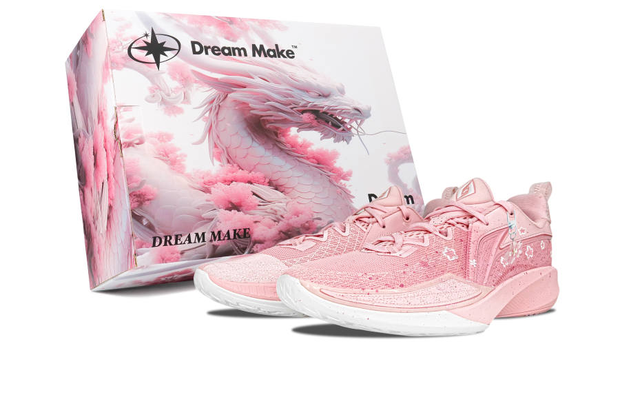 Li-Ning Li Ning Speed 2 Cushioning Breathable Rebound Cushioning Breathable Rebound Low top Basketball Shoes Men's Peach Pink