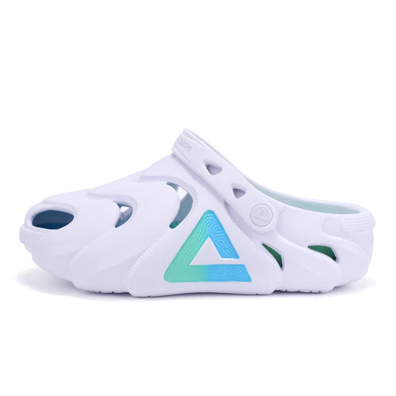 PEAK PEAK Taichi Clogs Men's White Green Blue