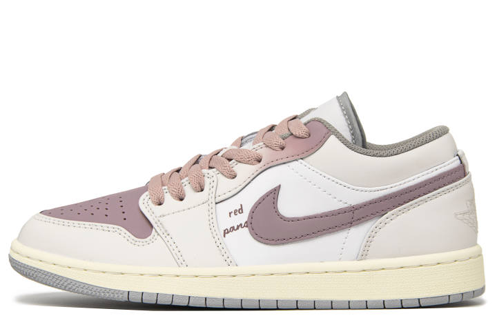 Jordan Jordan Air Jordan 1 Opportunity Girlish Leather Slip Resistant Abrasion Resistant Slip Resistant Abrasion Resistant