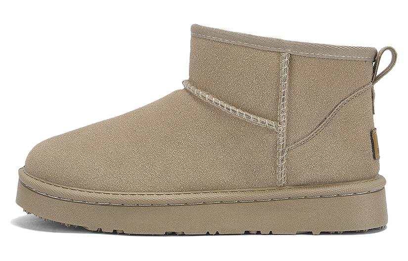 Warrior Thermal Height Increasing Short Snow Boots Women's Light Khaki