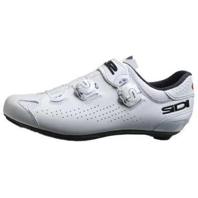 SIDI Slip Resistant Abrasion Resistant Low top Cycling Shoes Unisex White