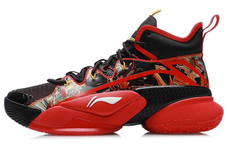 Li-Ning Li Ning Power 7 Textile, Artificial Leather Cushioning Slip Resistant Abrasion Resistant Coverage Support Rebound