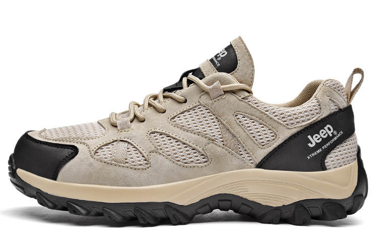 Jeep Low top Mountaineering Shoes Men's Sand