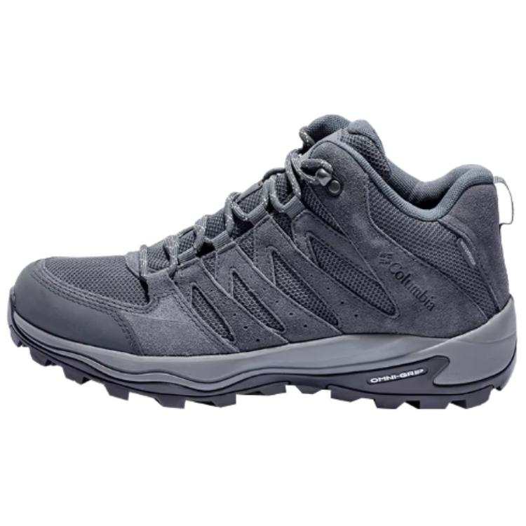 Columbia Redmond Slip Resistant, Abrasion Resistant, Breathable, Rebound Mid top Mountaineering Hiking Shoes Men's