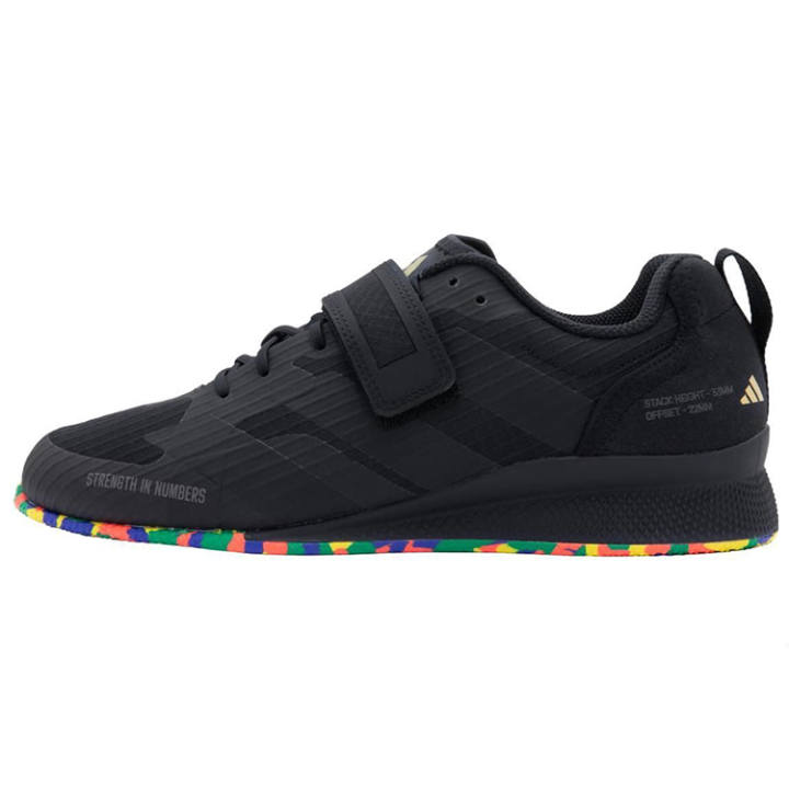 Adidas Adidas Adipower Cushioning Abrasion Resistant Cushioning, Wear Resistant Low top Training Shoes Unisex Black