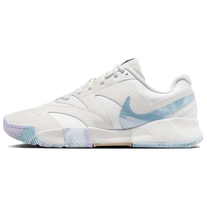 Nike Nike Court Lite 4 Premium Leather Summit White Phantom Denim Turquoise Hemp