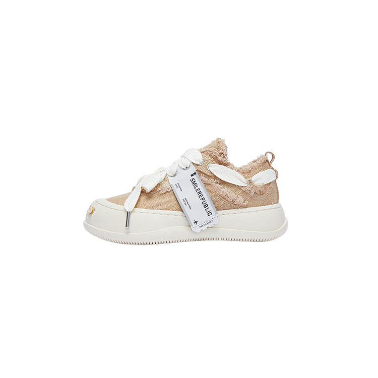 SMILEREPUBLIC Low top Canvas Shoes Unisex Brown