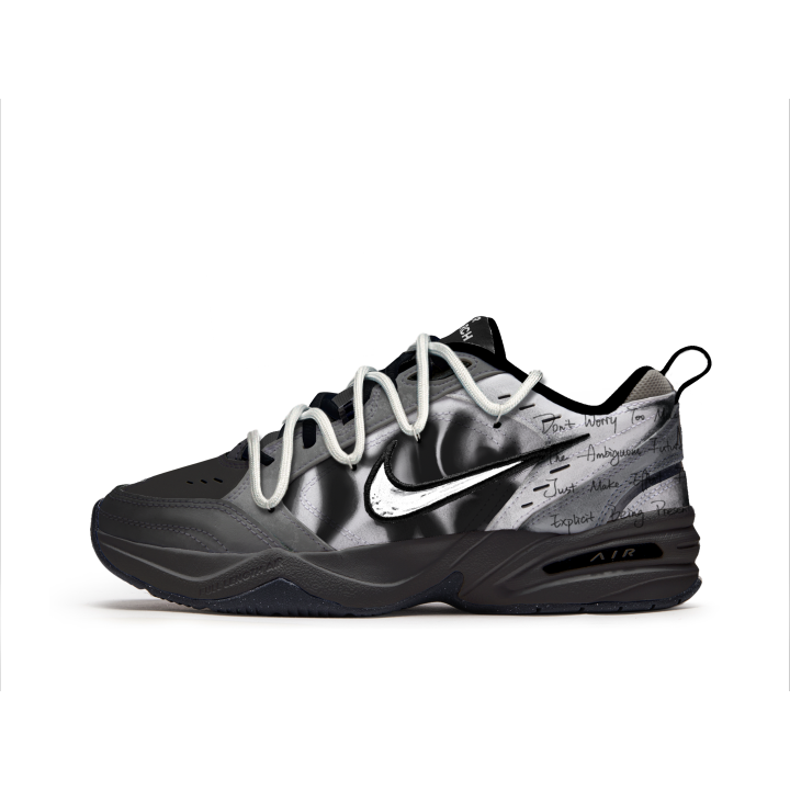 Nike Nike Air Monarch 4 Freedom Panda, Airflow Slip Resistant Abrasion Resistant Slip Resistant Abrasion Resistant Low top