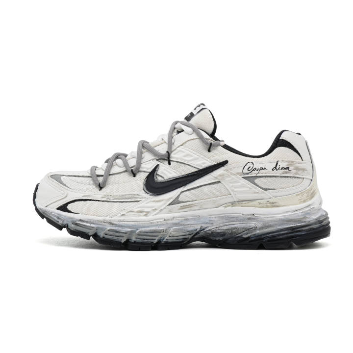 Nike Nike Initiator White Dust Mesh Cushioning Abrasion Resistant Breathable Coverage Low top Chunky Sneakers Unisex Beige