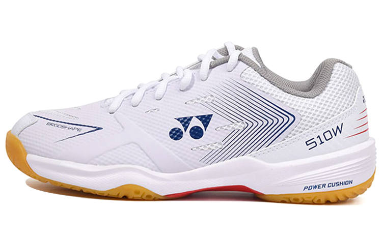 YONEX Power Cushion Lace Up Low top Badminton Shoes Unisex White
