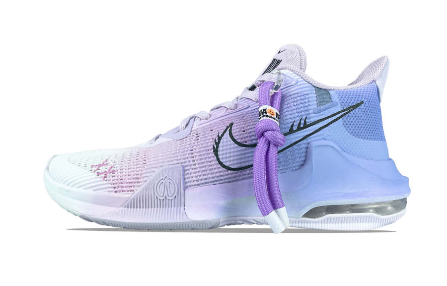 Nike Nike Air Max Impact 3 Wear resistant And Lightweight Mid top Basketball Shoes Unisex Blue
