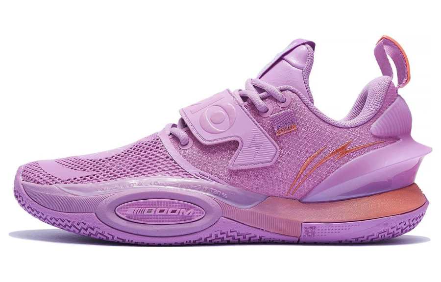 Li-Ning Li Ning All City 10 V2 ' Lavender ' Textile, TPU Cushioning Slip Resistant Breathable Lightweight Rebound Low top