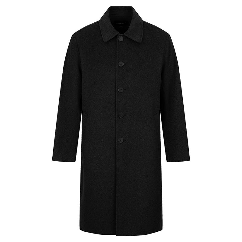 URBAN REVIVO Coats Men's Lapel Moderate