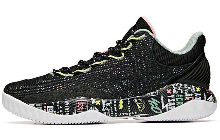 Anta A Shock Textile, Synthetic Leather, TPU Cushioning Slip Resistant Abrasion Resistant Breathable