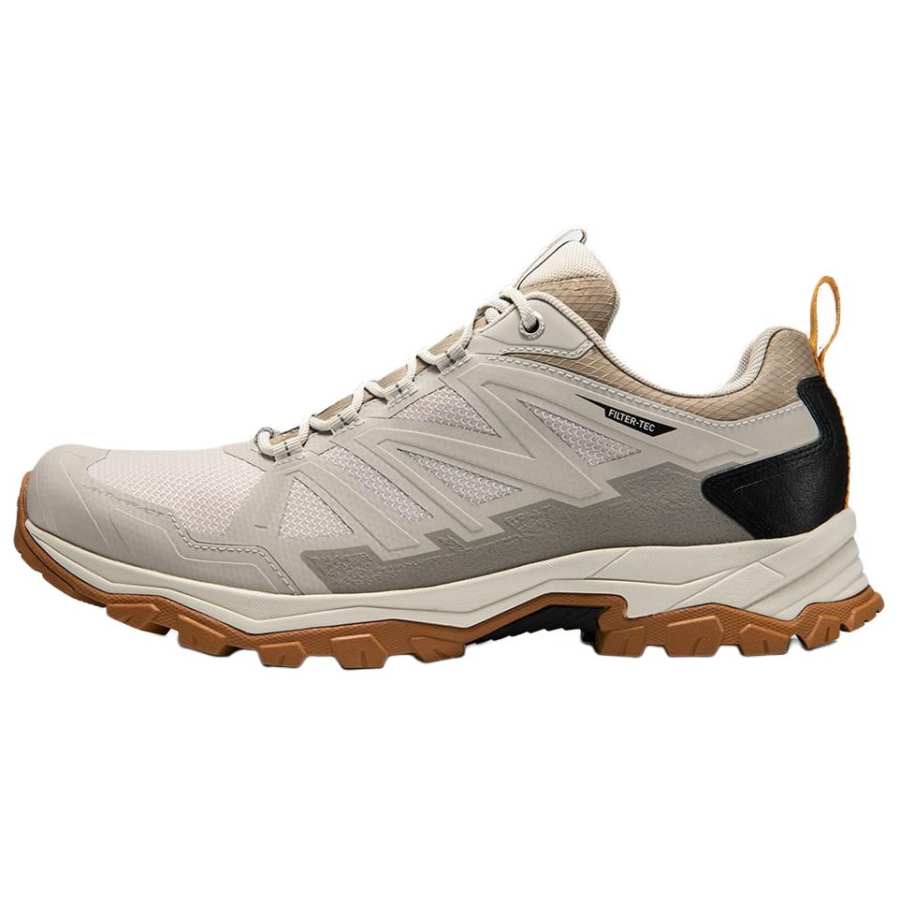 KAILAS Fabric Cushioning Slip Resistant Low top Hiking Shoes Men's Taupe Gray