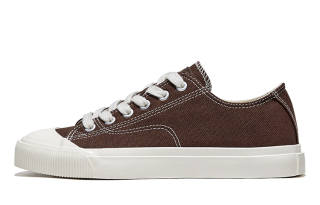 Poizon FEIYUE Slip-Resistant Low-top Canvas Shoes Unisex Brown