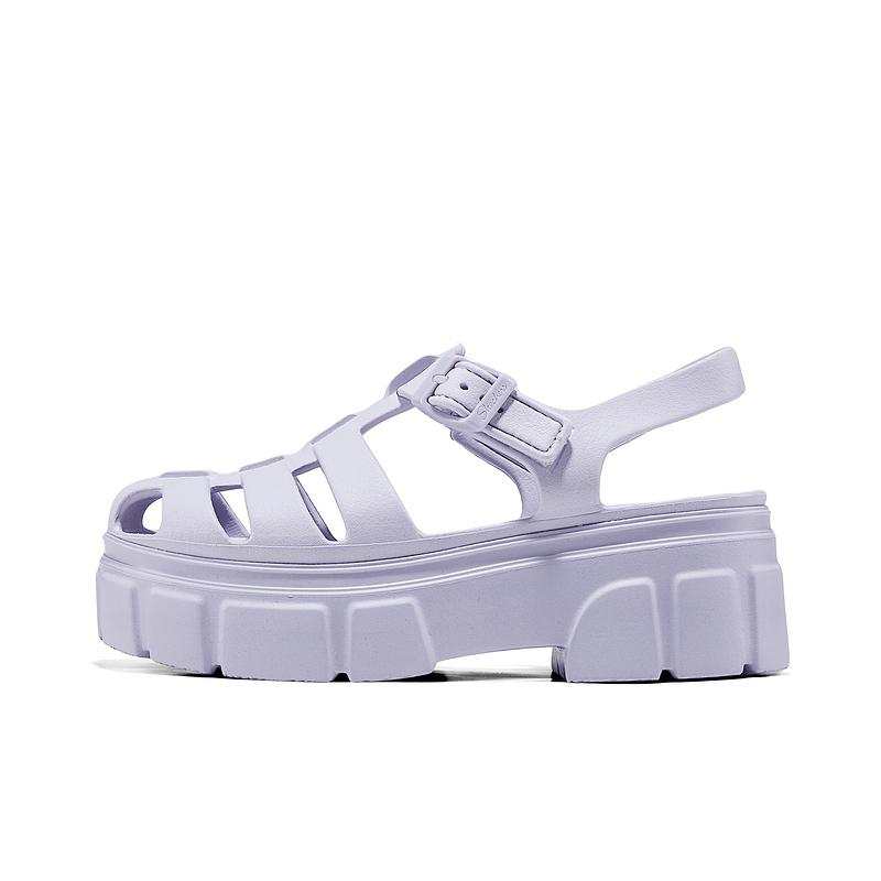 Skechers FOAMIES WOMENS One Strap Sandals Women's Purple