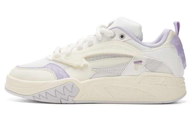 FILA FUSION Lifestyle Basketball Heritage Sneakers 'White Purple' Women's