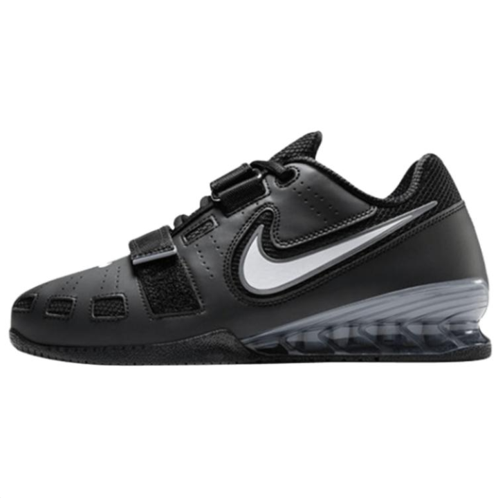 Nike Nike Romaleos 2 Slip Resistant Abrasion Resistant Low top Training Shoes Unisex Black
