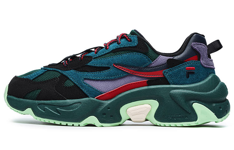 FILA FUSION FACETASM x FILA FUSION Low top Chunky Sneakers Women's Black Green