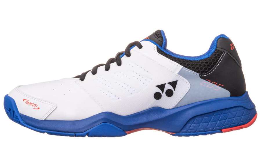 YONEX Comfortable Wear resistant And Lightweight Low top Badminton Shoes Unisex White Blue