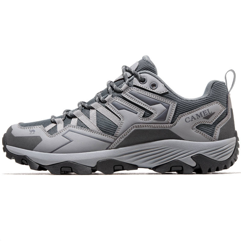 CAMEL Cushioning Abrasion Resistant Breathable Low top Hiking Shoes Men's