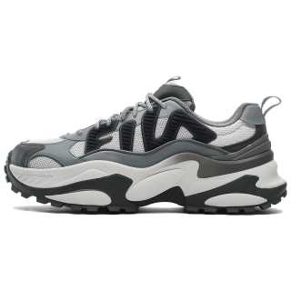 FILA CELLA Textile, Synthetic Leather, Top Grain Cow Leather Low top Chunky Sneakers Unisex Antarctic Gray