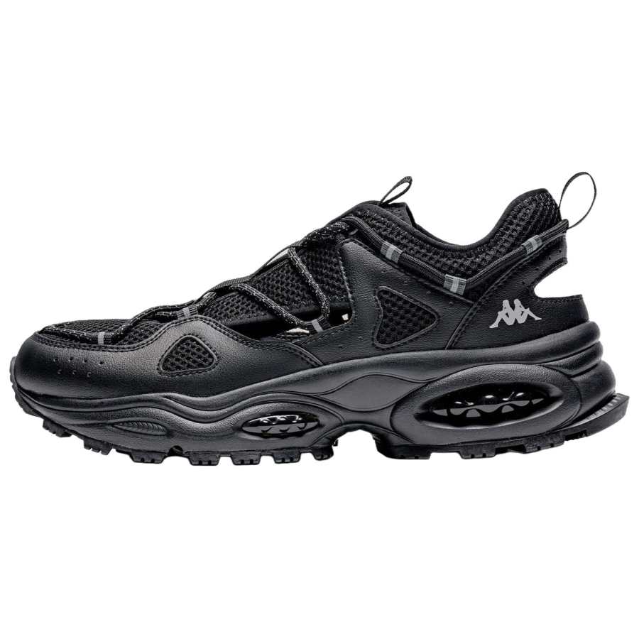 Kappa Slip Resistant Breathable Grip Support River Trekking Shoes Unisex Black