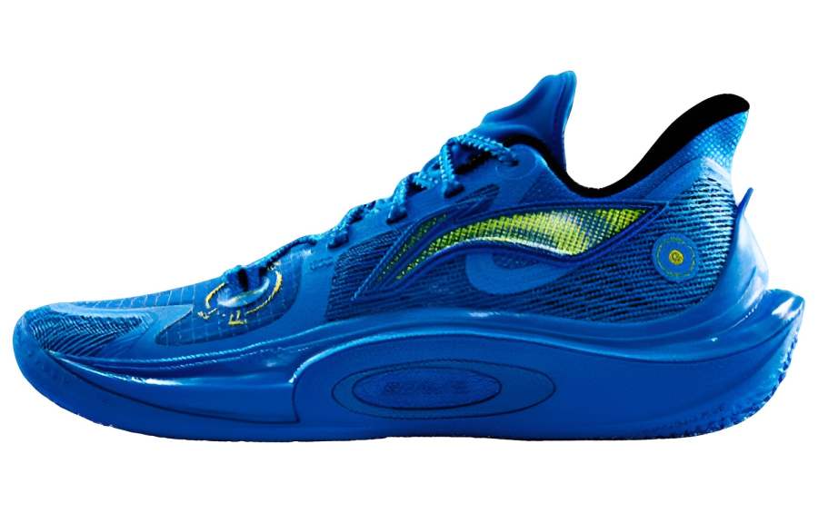 Li-Ning Li Ning SONIC 11 'Cold Fire' Cushioning Slip Resistant Abrasion Resistant Low top Basketball Shoes Men's Blue