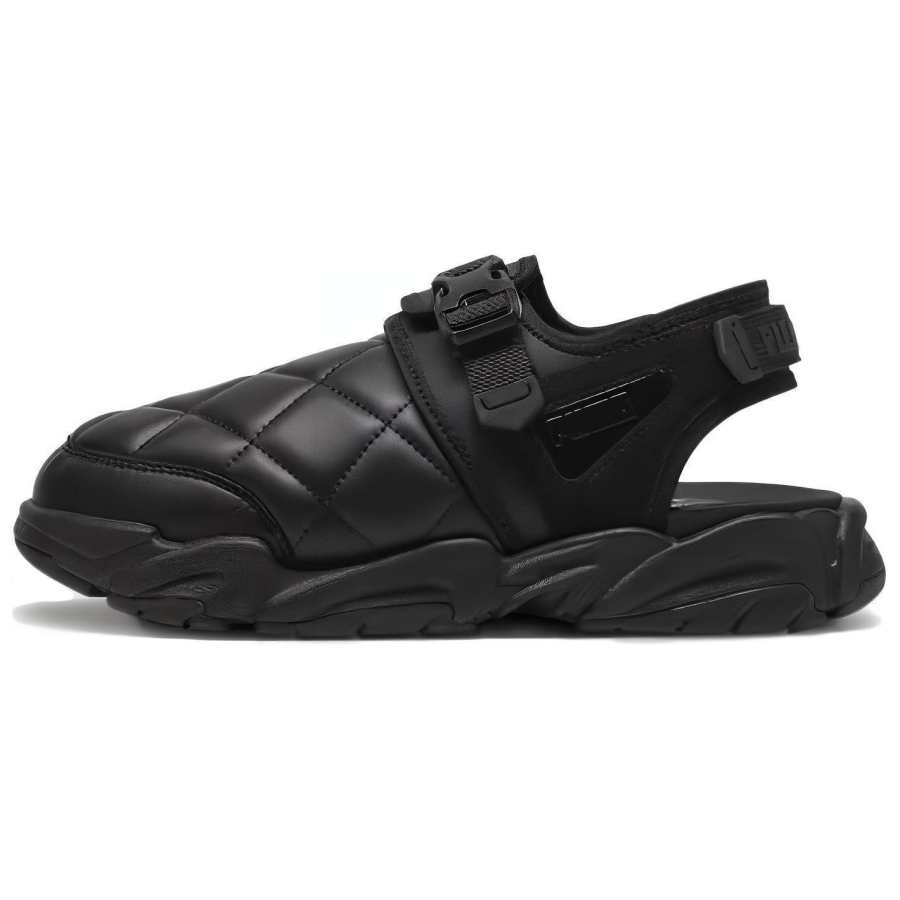 PUMA X Pleasures TS 01 Quilt Sandals 'Black'