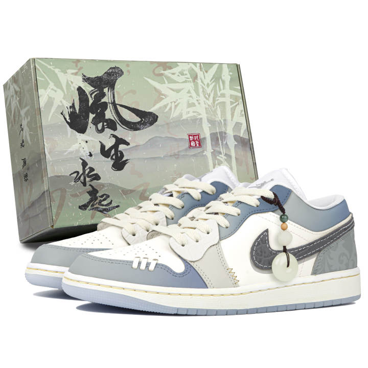 Jordan Jordan Air Jordan 1 Mountains And Seas With A Clear Moon Cushioning Slip Resistant Abrasion Resistant