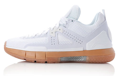 Li-Ning Li Ning WOW 5 Way Of Wade 5 White Hot Non slip Lightweight Low top Basketball Shoes Men's White Yellow
