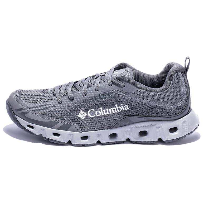 Columbia Drainmaker 4 Slip Resistant Low top Hiking Mountaineering Shoes Men's Gray