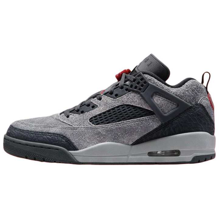Jordan Jordan Spizike Low Anthracite Gym Red