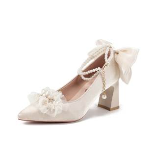 UMEK Chunky Heel High Heels Women's