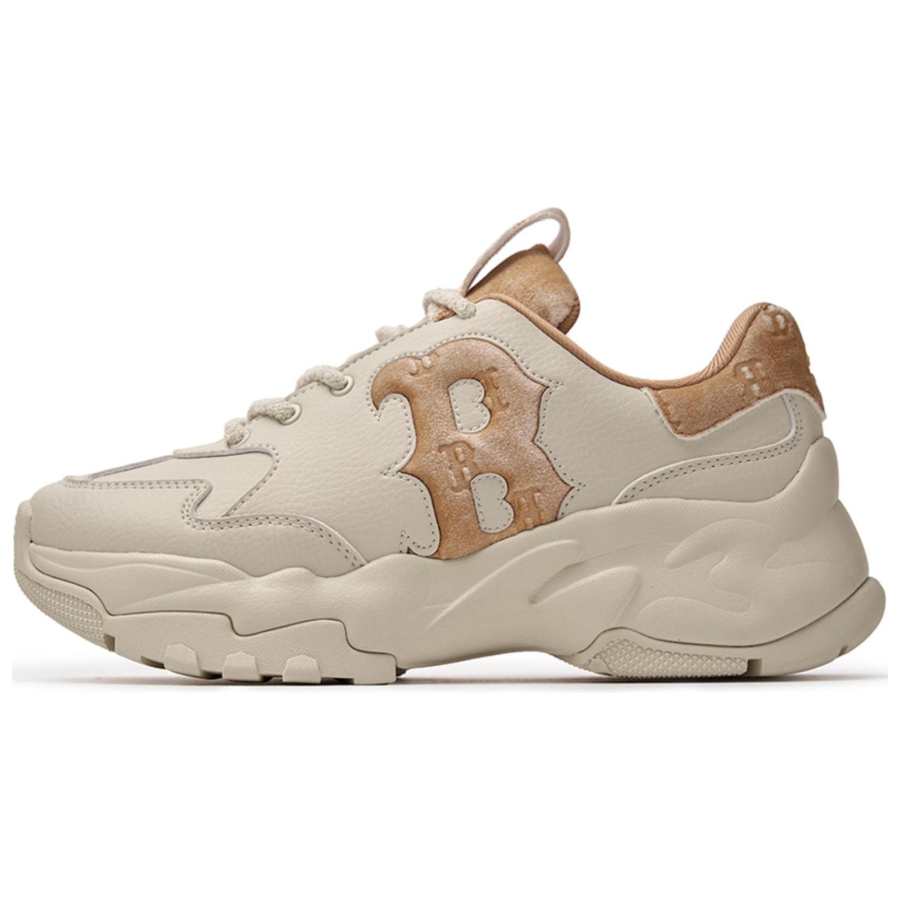 MLB MLB Big Ball Chunky Height Increasing Low top Chunky Sneakers Unisex Brown