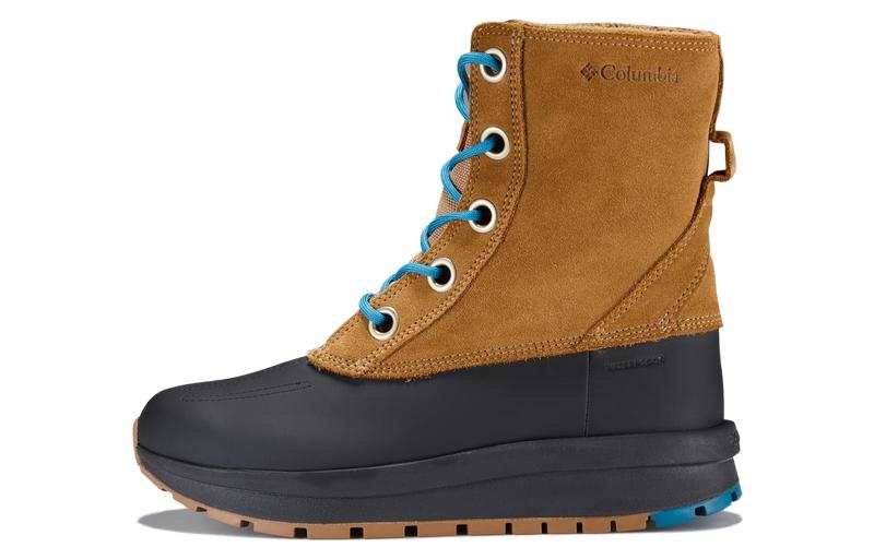 Columbia Thermal Abrasion Resistant Crew Snow Boots Women's Brown