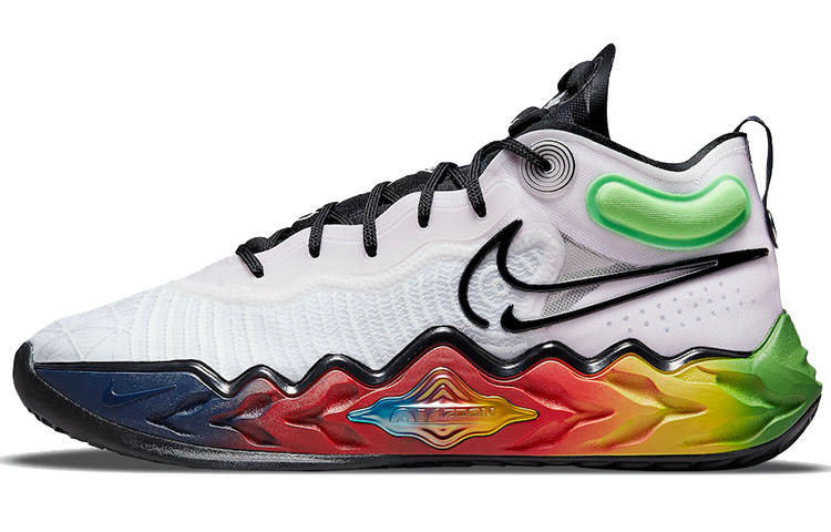 Nike Nike Air Zoom G.T. Run EP Basketball Shoes Unisex Low Top White/Green/Red/Black/Yellow