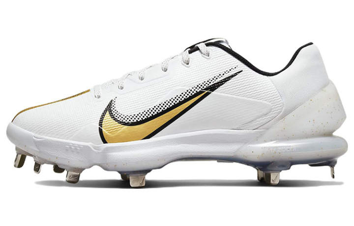 Nike Nike Force Zoom Trout 7 Pro 'White Metallic Gold'