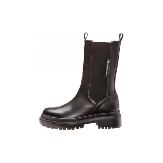 BOGNER Leather Short Chelsea Boots Women's Black