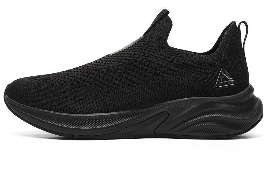 PEAK Taichi Cushioning Abrasion Resistant Slip Resistant Low top Walking Shoes Women's All Black