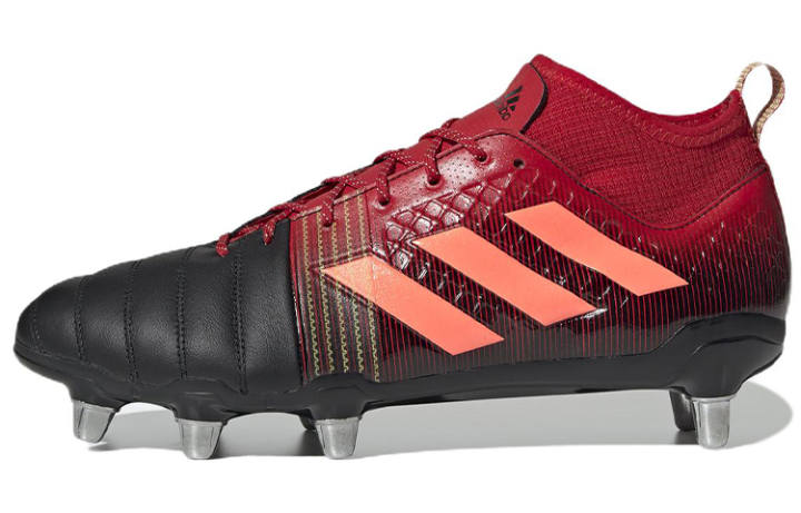 Adidas Adidas Kakari X Kevlar 2 Soft Ground Boots Comfortable Abrasion Resistant Low top Training Shoes Men's Black Red