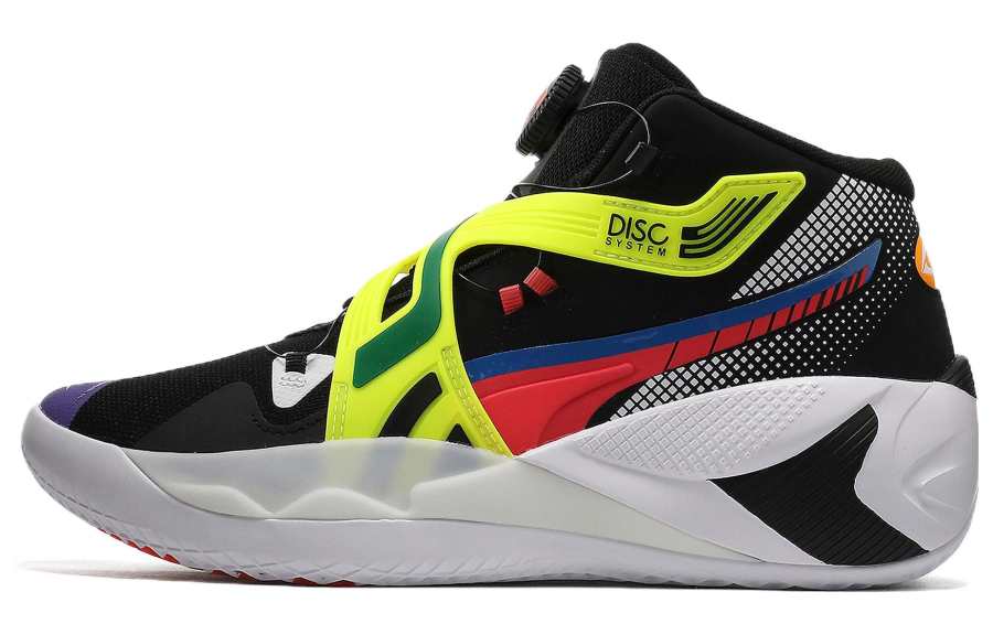 PUMA DISC Mesh, Synthetic Leather Cushioning Slip Resistant Abrasion Resistant Lightweight