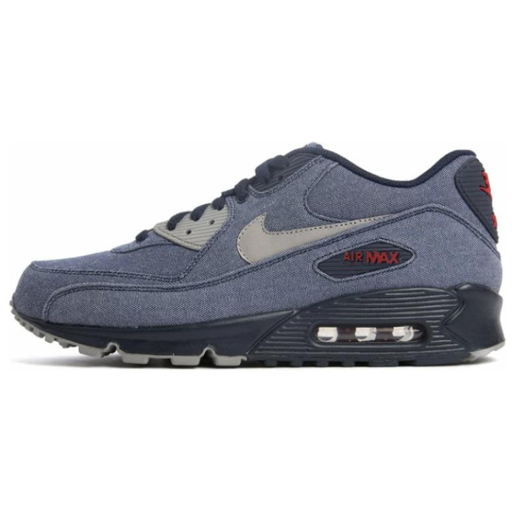 Nike Nike Air Max 90 Low top Basketball Shoes Men's Dark Blue